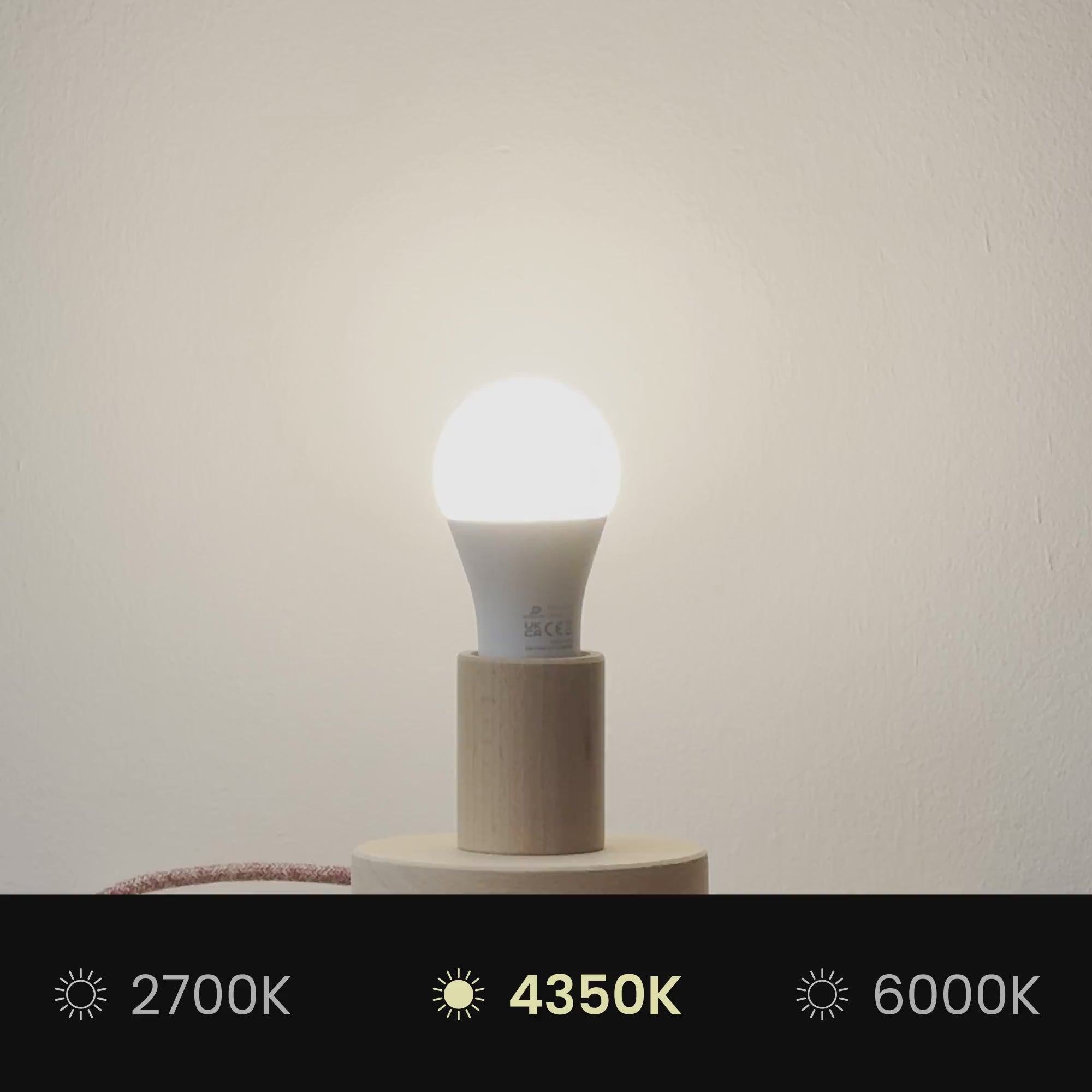 Video uploaden: Lampenkap Impero L voor tafellamp of wandlamp met E27 fitting - Made in Italy - Bruine Wol