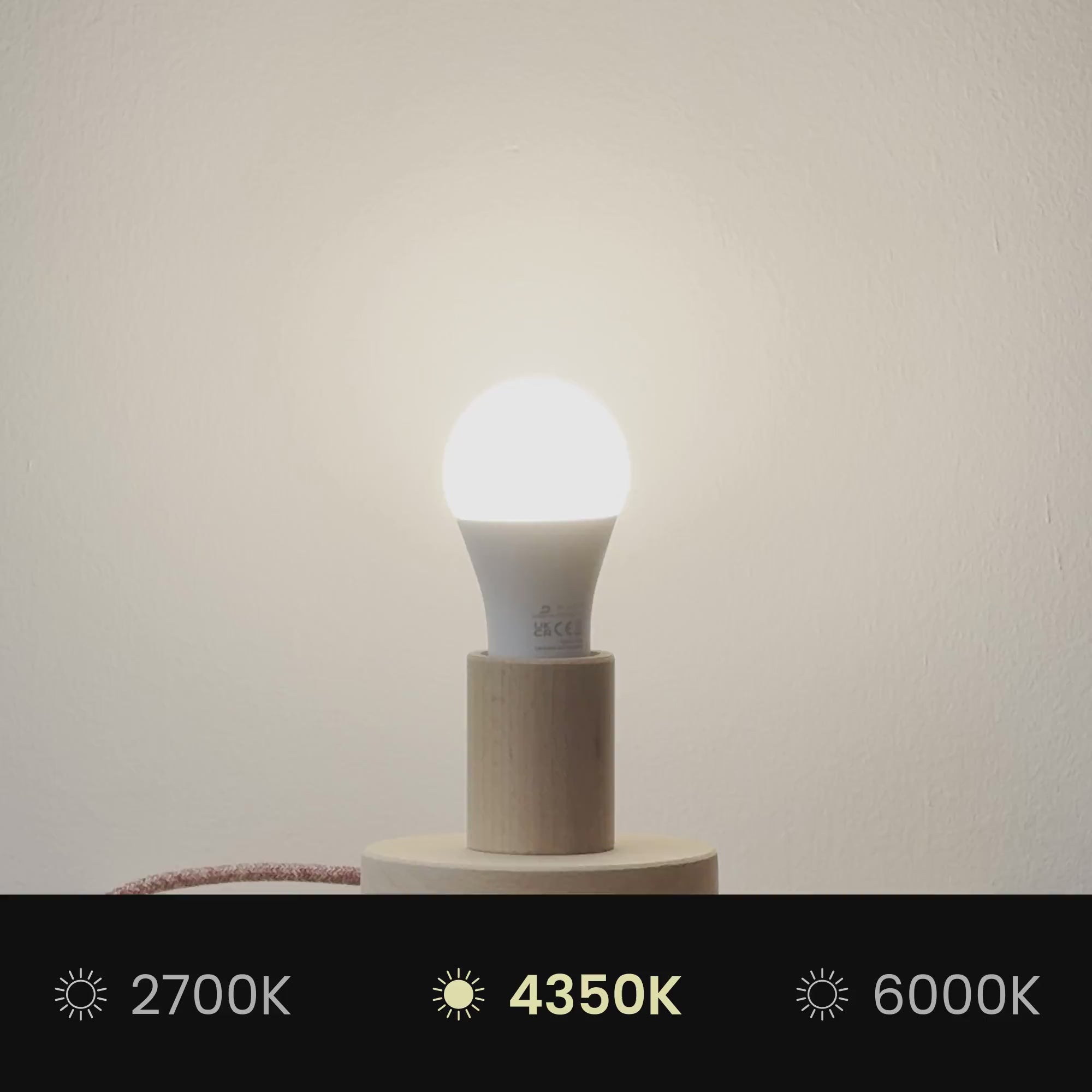 Video uploaden: Plafondlamp in stof Large - Made in Italy - Lichtgrijze Wol