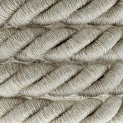 Rope electrical wire 18/3 AWG wire inside. Natural Linen Fabric