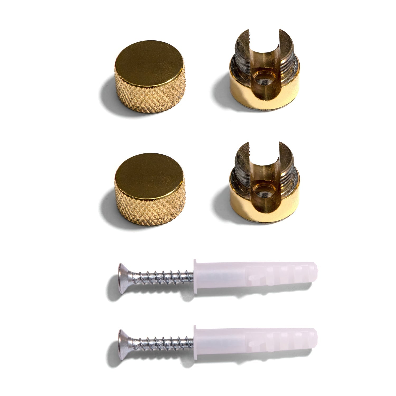 Sarè - Fissaggio a parete, passacavo in metallo per cavo tessile - Ottone - Creative Cables