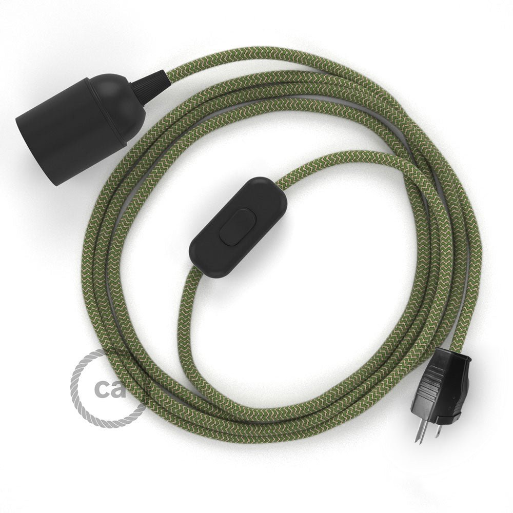 SnakeBis - Wiring with socket and Zig-Zag fabric cable - RD72