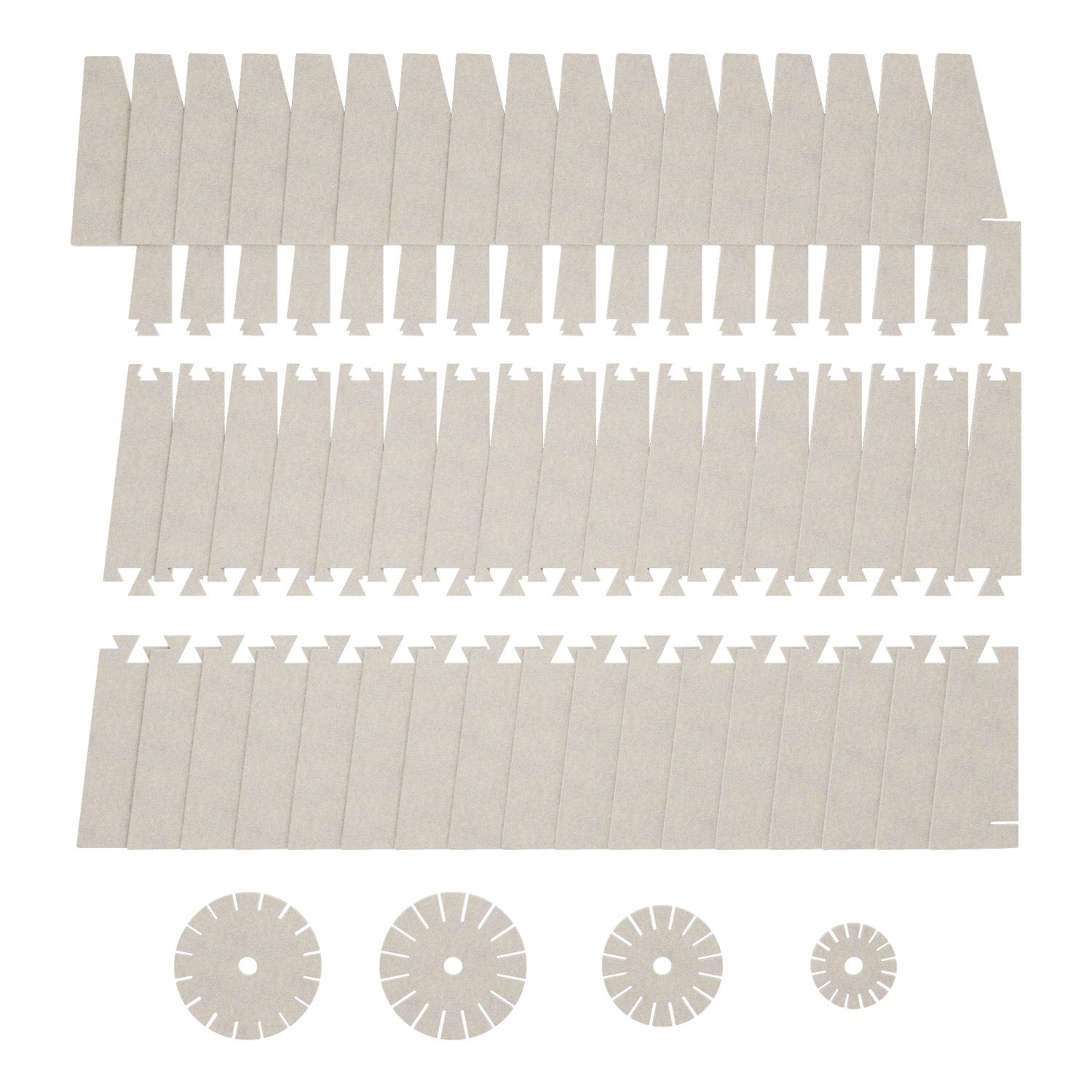 Struttura per lampada da terra SHHINE in materiale fonoassorbente - Tortora melange