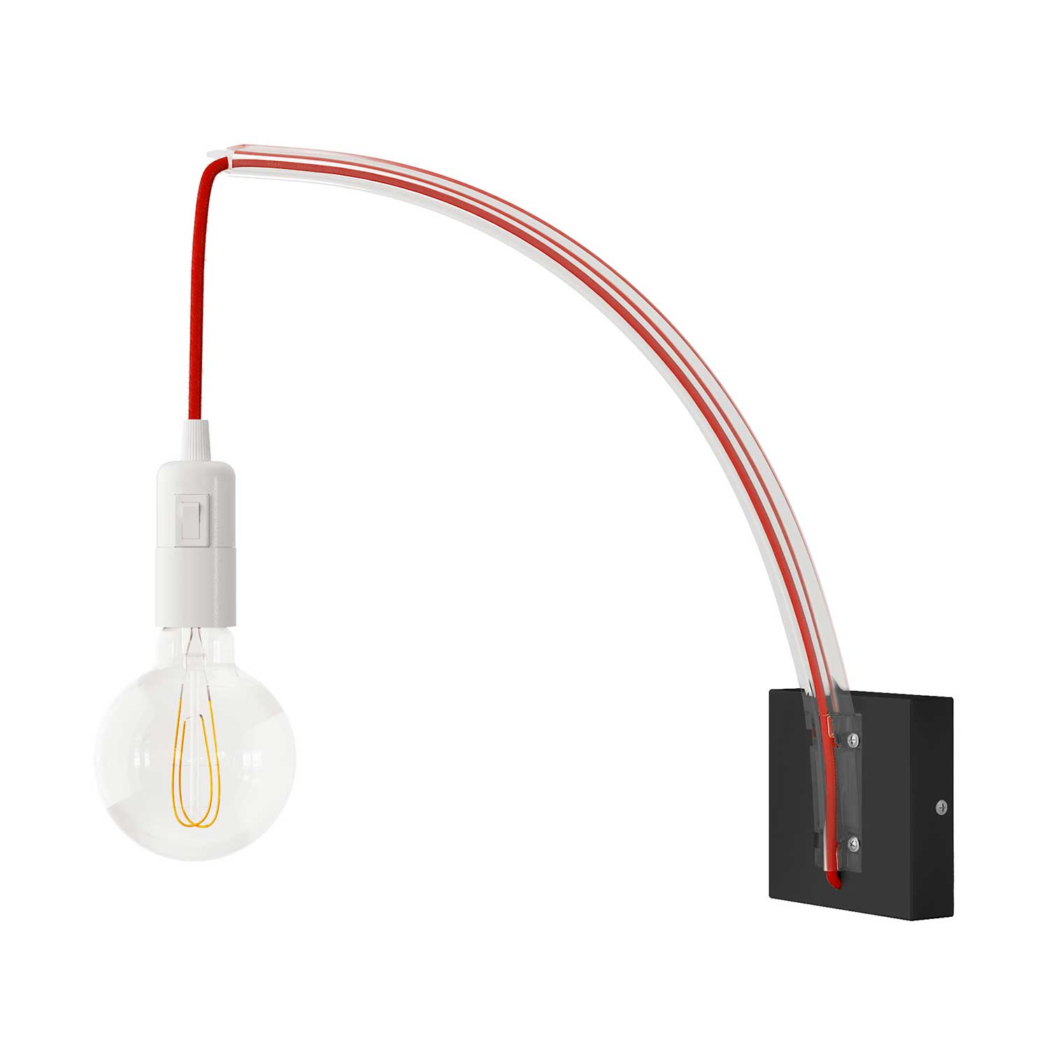 Supporto quadrato per Archet(To) in legno - Nero