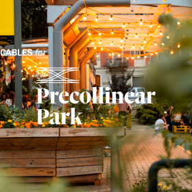 Creative Cables verlicht het Precollinear Park, de meest interessante en innovatieve groene ruimte in Turijn.